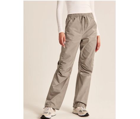 The Best Parachute Pants For Women Who Love Comfort Abercrombie And Fitch Trousers, 90s Pants, Parachute Pant, Black Sleeveless Jumpsuit, Vegan Leather Leggings, Denim Cargo Pants, Abercrombie Jeans, White Linen Pants, Abercrombie And Fitch Jeans