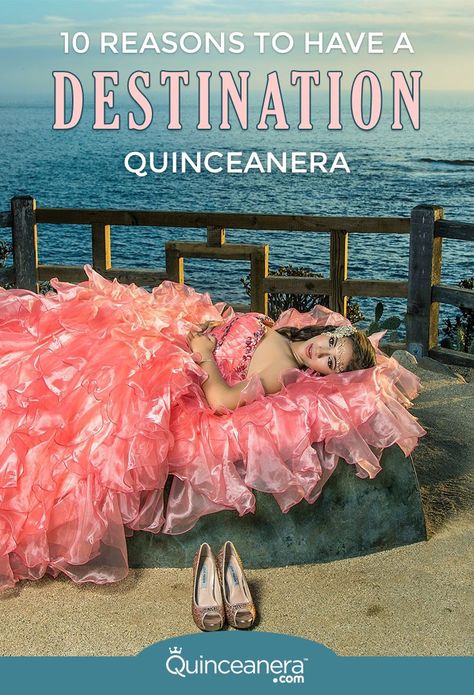 Whether it’s your idea or your parent’s, you’ll soon be convinced that having a destination quinceanera might actually be a better choice than you previously thought. - See more at: http://www.quinceanera.com/planning/10-reasons-to-have-a-destination-quinceanera/#sthash.wxZVa279.dpuf Destination Quinceanera, Quinceanera Ideas, Quinceanera Party, 4 Girls, Princess Crown, 10 Reasons, Party City, Be Better, Amazing Destinations