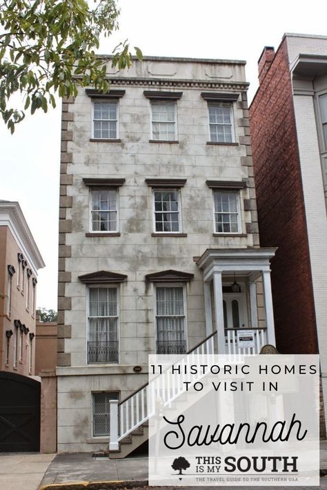 In Savannah, there is one of the nation's best-preserved historic districts. Use the guide from This Is My South to help you plan a vacation to historic Savannah and tour beautiful old homes. Here are eleven historic homes that you can visit. Find out a little about each in our travel guide before you go. Harper Fowlkes House, Plan A Vacation, Colonial Mansion, Girls Weekend Getaway, Historic Savannah, Southern Travel, Old Homes, Romantic Weekend Getaways, Georgia Travel