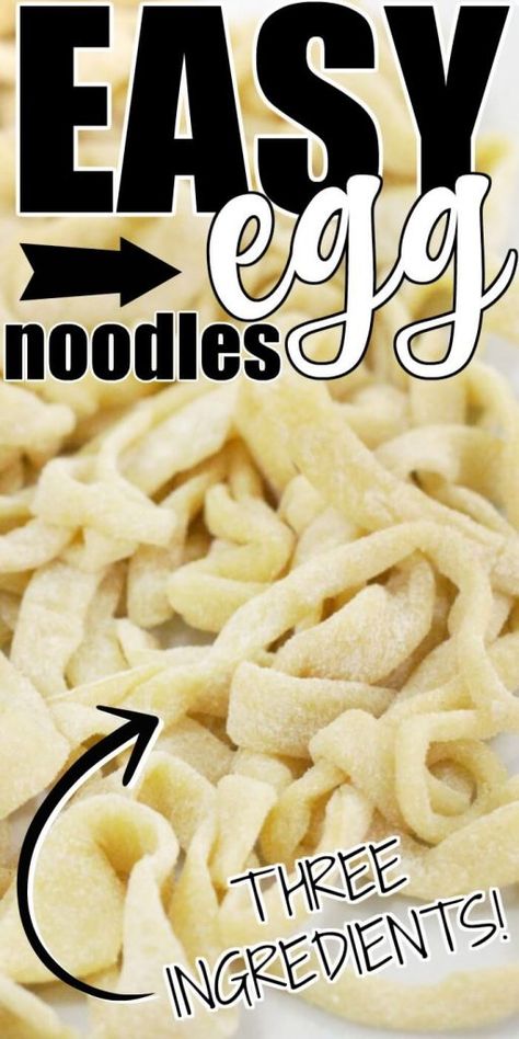 Old Fashioned Noodle Recipe, Milk Noodles Recipe, Easy Noodles Quick, Homemade Chicken And Noodles Recipe, Homemade Egg Noodles Easy, Simple Egg Noodle Recipes, Egg Noodles Recipes Homemade, Home Made Noodles Easy, Homemade Noodles Grandmas