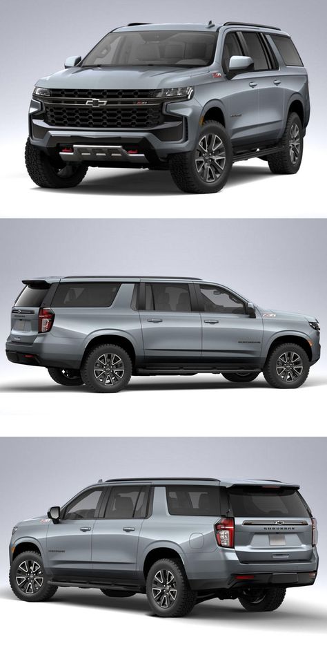 Chevrolet Suburban 2023, Z71 Suburban, 2023 Suburban, Family Cars Suv, Car Valentine, Chevrolet Suv, Riding Aesthetic, Car Riding, Chevy Suv