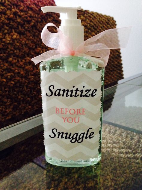 Sanitize Before Snuggles, Hand Soap Gift Ideas, Soap Gift Ideas, Hand Soap Gift, Sip And See, Soap Gift, Baby Gift Ideas, Baby Tips, Baby Hacks