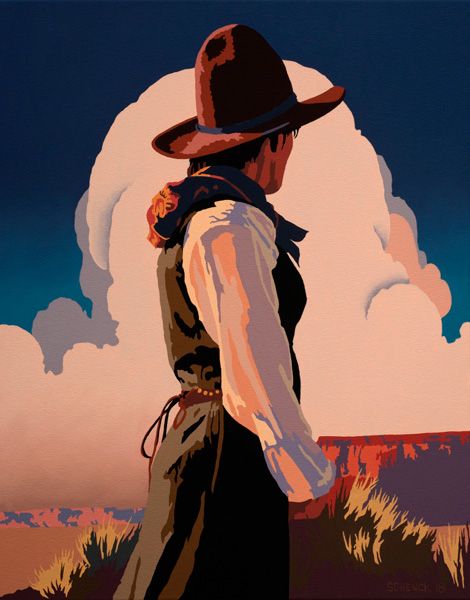 Billy Schenck, Contemporary Western, Western Comics, Native American Artwork, West Art, Amazing Paintings, Desert Art, Cowboy Art, Southwest Art