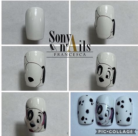 Ideas Uñas, Animal Nails, Nail Art Hacks, Nails Inspo, Nails Art, Dalmatian, Nail Inspo, Manicure, Nail Designs