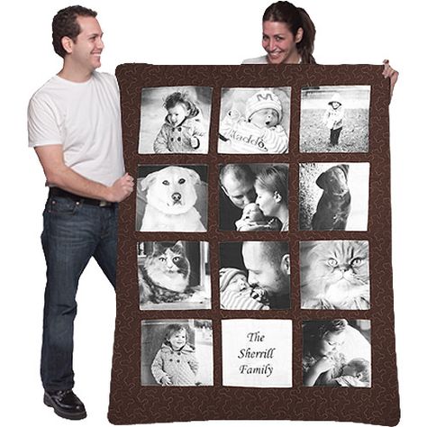 I want a photo quilt with all of Starr's pictures Collages Ideas, Photo Quilts, Walmart Photos, Foto Transfer, Tshirt Quilt, Photo Collages, Picture Quilts, Photo Pillows, Custom Blanket