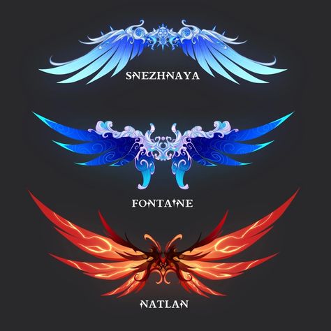 Fantasy Wings Art, Fantasy Wings Design, Wing Oc, Crystal Wings, Magic Wings, Wings Drawing, Super Powers Art, Honkai Impact 3rd, Fantasy Props