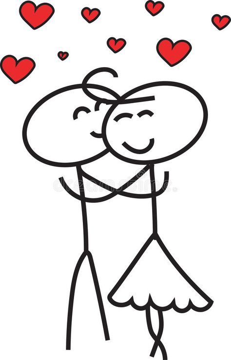 Download Stick Figure Love Wedding Couple Stock Illustration - Illustration of girl, couple: 61457209 Stick Figure Couple, Wedding Couple Illustration, Couples Doodles, Blue Groom, Love Stick, Stick Drawings, Stick People, Stick Figure Drawing, Love Doodles