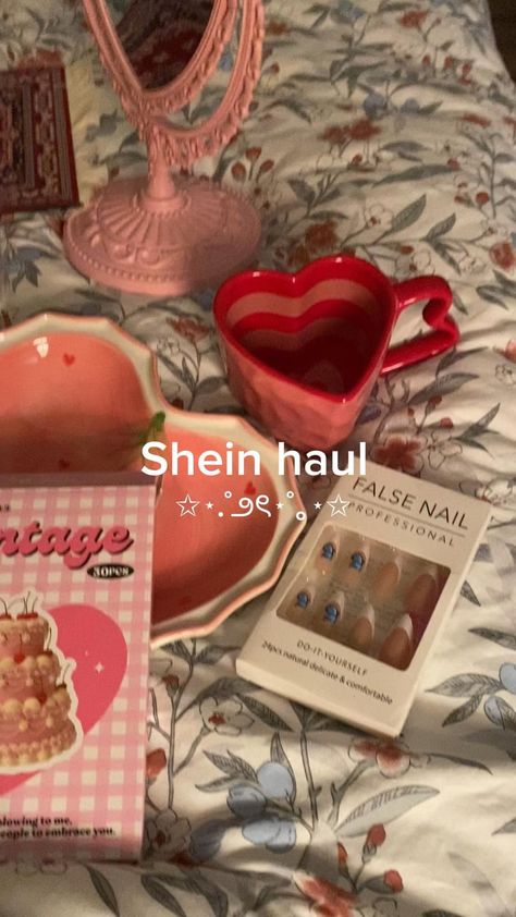 Shein haul ⭐️⭐️ Shein Unboxing, Shein Cart, Aesthetic Finds, Types Of Manicures, Shein Haul, Shein Finds, Spa Manicure, Excess Skin, Cuticle Care