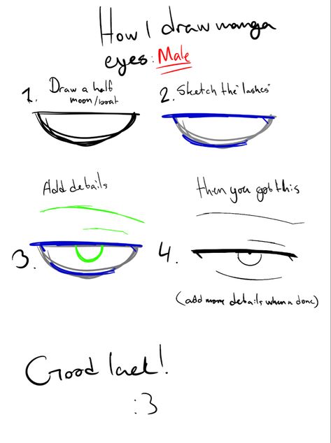 Manga eyes easy draw Male Eyebrows Drawing, Dead Eyes Drawing, Manga Eyebrows, Male Eye Drawing Reference, Anime Eyebrows, Dead Eyes, Manga Eyes, Simple Anime, Draw Manga