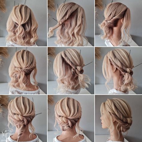 Hairstyle for short hair. Maternity Hairstyles Short Hair, Short Fancy Hairstyles Wedding, Bridesmaid Hairstyles Short Hair Updo, Wedding Updos For Short Hair Tutorials, Wedding Short Hairstyle Women, Wedding Hairstyles For Bridesmaids Short, Short Wedding Hairstyle Women, Formal Hair For Short Hair, Bridesmaid Hairstyles Updo Short Hair