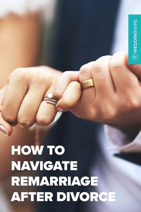 Remarriage after divorce can feel like a totally fresh start, but navigating a new marriage can also be somewhat tricky. Here's how to ensure a successful partnership. Remarriage After Divorce, Remarrying After Divorce, Marriage After Divorce, Marriage Reconciliation, Improve Marriage, Marriage Restoration, Divorce Advice, Save Your Marriage, Post Divorce