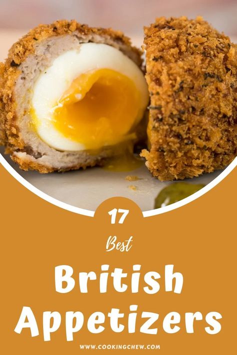 If you're looking for some beloved British appetizers to whet your appetite, you've come to the right place! English Appetizers, British Appetizers, Beef Wellington Bites, British Food Traditional, British Tea Party, English Dishes, British Party, British Cooking, Bubble And Squeak