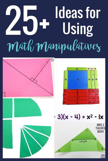 25 Great Manipulatives for Secondary Math Middle School Math Lesson Plans, Geometry Math Games, Marilyn Burns, Math Solutions, Math Models, Science Study, High School Math Classroom, School Algebra, Math Puzzles