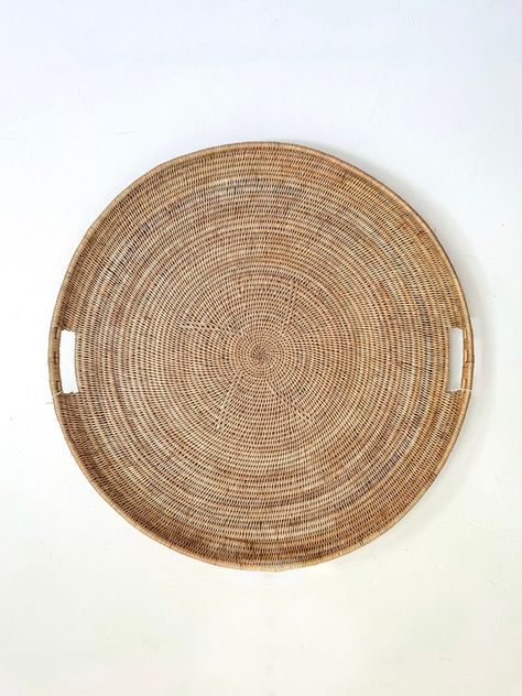 Circle tray decor