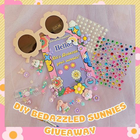 🐰🐥 EASTER DIY BEDAZZLED SUNNIES GIVEAWAY✨️(Instagram Only) Hi everyone! TO celebrate the launch of our DIY Kits, We are giving away 🐤1 x Easter Kit complete with gorgeous Bunny charms, pearls and crystals, and 🦄 1 x DIY kit of your choice for your sis/bestie Choose from: Mermaid Kit, Unicorn Kit, Trucks and Diggers Kit, Retro and Groovy Kit We only ask for a tag of your beautiful creations in return 💗 🌸 To Enter 🐰 Follow us here @scarlettandsisters 🐥 Love and Save this Post 🐇 Share t... Diy Bedazzled, Beadable Products, Hi Everyone, Easter Diy, Diy Kit, Your Beautiful, Candle Gift, Diy Kits, Sunnies