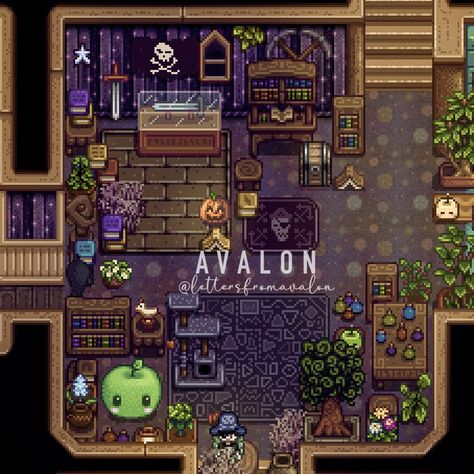 Stardew Valley House, Stardew Valley Layout, Witchy House, Stardew Valley Tips, Stardew Valley Farms, Farm Layout, Farm Games, Rpg Maker, Witch House