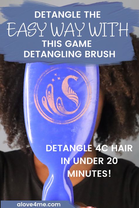 Hair After Braids, Detangle Matted Hair, Hair Detangle, Detangling Natural Hair, Matted Hair, Iron Hair, Natural Hairstyles For Kids, Paddle Brush, 4c Natural