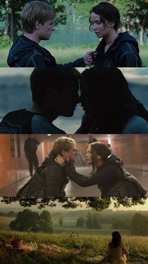 Peeta and Katniss Katniss And Haymitch, Katniss X Peeta, Katniss And Peeta Matching Pfps, Peeta And Katniss Kiss, Peeta X Katniss, Katniss And Peeta Wallpaper, Katniss And Peeta Kiss, Hunger Games Katniss And Peeta, Hunger Games Wallpaper Laptop