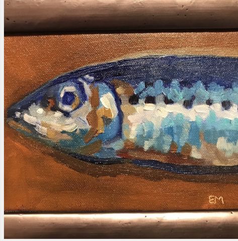 Painting 2023, Fish Painting, Fish Oil, Drawing People, Painting Art, Painting Ideas, Starry Night, Acrylic Painting, Sketch Book