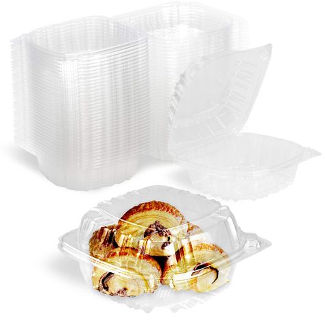 Cake Slice Boxes, Cake Portions, Dessert Containers, Disposable Food Containers, Plastic Containers With Lids, Individual Cakes, Take Out Containers, Plastic Food Containers, Dessert Boxes