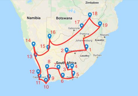 South Africa Bucket List, South Africa Road Trips, Africa Bucket List, South Africa Vacation, Mountain Zebra, Africa Vacation, Road Trip Map, National Parks Map, South Africa Travel