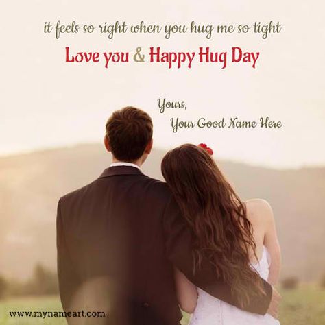 Happy Hug Day! Happy Hug Day, Hug Day, Love And Relationships, Hug Me, Cool Names, Hd Images, Image Quotes, Are You Happy, Love You