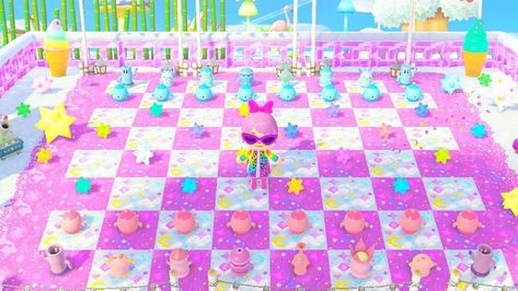 Acnh Gyroids Ideas, Gyroid Animal Crossing Display, Gyroid Animal Crossing Ideas, Animal Crossing Gyroid Display Ideas, Animal Crossing Gyroid Garden, Acnh Gyroid Ideas, Acnh Gyroid Village, Acnh Gyroid, Animal Crossing Gyroid