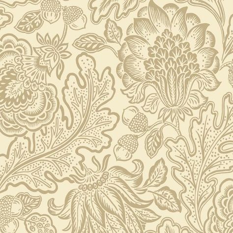 Fernhurst Trail Wallpaper Beige Belgravia 1111 World of Wallpaper USA Neutral Floral Wallpaper, Bedroom Football, Bedroom Adult, Woodland Trail, Tapete Gold, Wallpaper Floral, Floral Leaves, Adult Bedroom, Leaf Texture