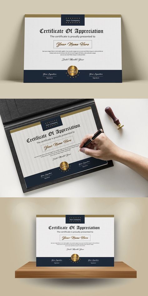 Certificate Design Inspiration, Certificate Layout, Diploma Design, Certificate Of Achievement Template, Social Media Image, Logo Video, Sports Design Ideas, Diploma Certificate, Certificate Design Template