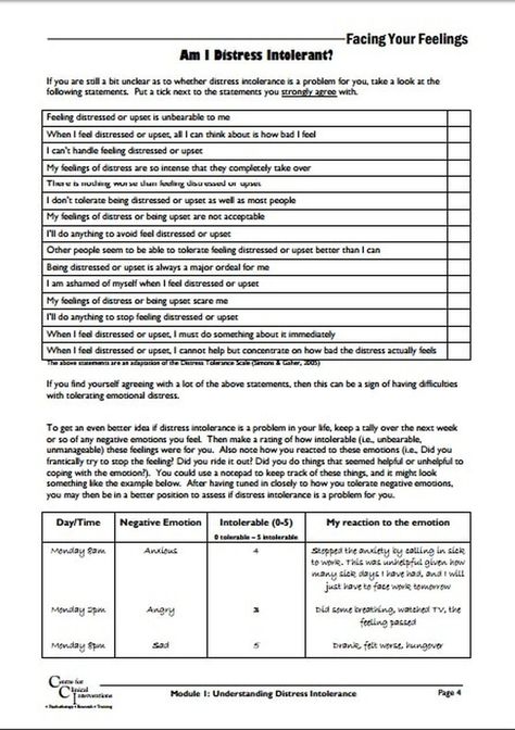 Distress Intolerance Dbt, Distress Tolerance Activities, Group Worksheets, Therapy Corner, Dbt Skills Worksheets, Coping Skills Worksheets, Counselling Tools, Anger Management Worksheets, Relationship Worksheets