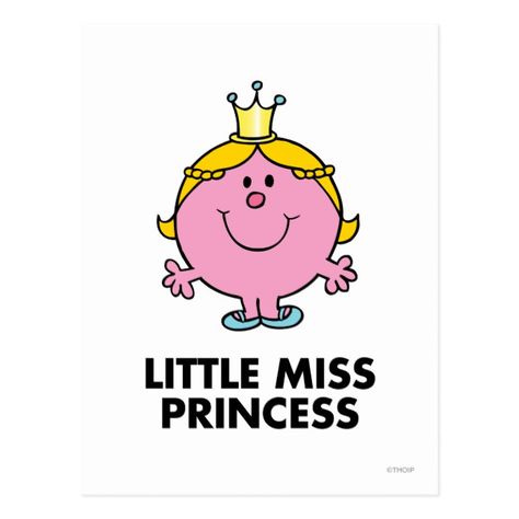 Little Miss Princess, Crown Background, Cartoon Cards, Roger Hargreaves, Yellow Crown, Felt Boards, Mothersday Cards, Easy Draw, Mr Men Little Miss