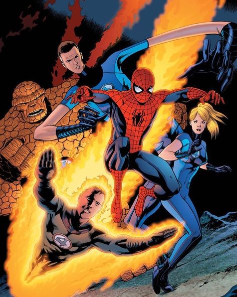 The Fantastic Four, Marvel Comics Superheroes, The Amazing Spider Man, Green Goblin, Amazing Spider Man, Ms Marvel, Marvel Vs, Fantastic Four, Guy Drawing