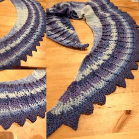 Crescent Shawl Pattern, Crescent Shawl, Fan Pattern, Prayer Shawl, Crochet Shawls And Wraps, Shawl Patterns, Crochet Jacket, Shawl Pattern, Dk Yarn