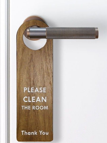 These great wooden door signs are tough and won't break easily and are available in two quality wood finishes.  Each sign can be personalised on both sides with your own information or with standard free text. Wc Door Sign Ideas, Hotel Room Signage, Hotel Room Number Signage, Hotel Door Hanger, Wooden Door Handle, Hotel Room Number Signage Door Signs, Wooden Door Sign, Wooden Signage, Executive Assistant