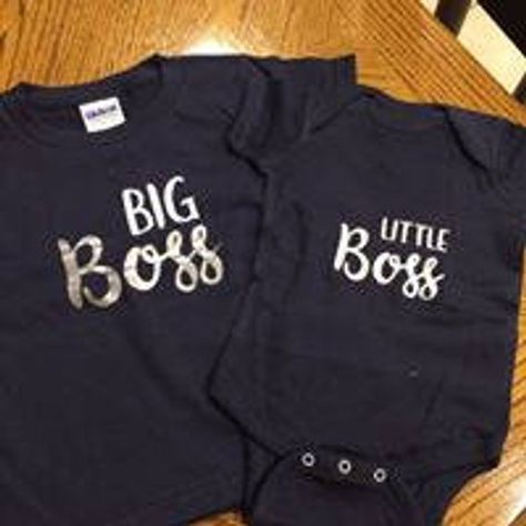 Matching Sibling shirts/onesies Matching Sibling Shirts, Sibling Outfits, Sibling Shirts, Body Suits, Family Gifts, Kids Shirts, Clothing Items, Onesies, Graphic Sweatshirt