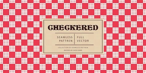 Checkered pattern | Premium Vector #Freepik #vector #background Checkered Branding Design, Motivational Tshirt, Checker Design, White Business Card, Farm Logo, Automotive Logo, Letterhead Template, Chess Game, Logo Collection