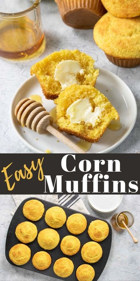 Jiffy Corn Muffin Recipes, Easy Sweet Cornbread, Moist Corn Muffins, Sweet Jiffy Cornbread, Cornbread Muffins Jiffy, Cornbread Muffin Recipe, Sweet Cornbread Muffins, Cornbread Muffin, Jiffy Cornbread Recipes