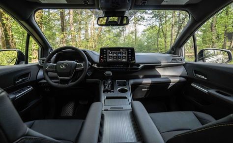 2022 Toyota Sienna Woodland Edition Toyota Sienna 2022, Toyota Sienna Interior, Camper Life, Toyota Sienna, Minivan, My Dream Car, Mini Van, Book Aesthetic, New Cars