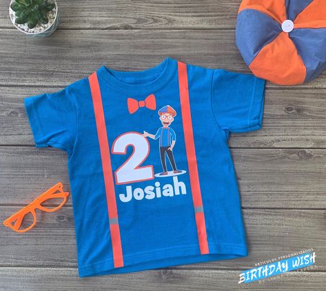 Blippi Birthday Shirt Ideas, Blippi Birthday Shirt, Birthday Shirt Ideas, 32 Birthday, Safari Theme Party, 2nd Birthday Party Themes, Safari Theme, Boy Birthday Parties, 2nd Birthday Parties