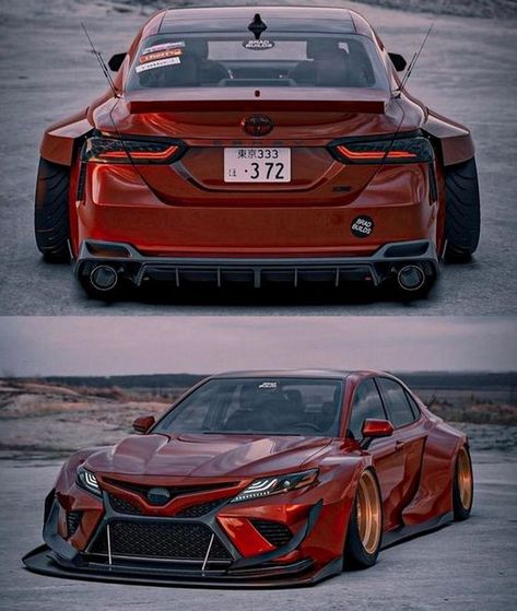 Toyota Camry Modified 2018, Car Design Sketch Draw, Toyota Camry Modified, Camry Modified, Camry Toyota, Modded Cars, Draw Cars, Cars Toyota, Car Aesthetics