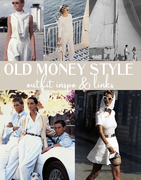 Old Money Aesthetic Outfit Inspo - How to Get that "Old Money" Fashion Look This Summer - JetsetChristina Old Mo Ey Aesthetic, Old Money Vacation Aesthetic, Old Money Aesthetic Amazon Finds, Old Money Vacation Outfit, Hotel Shoot, Money Aesthetics, Old Money Fashion, Money Clothes, Outfit Dinner