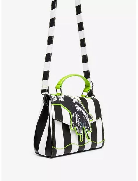 Loungefly Beetlejuice Sandworm Handbag - BoxLunch Exclusive, Beetlejuice Outfits, Mulan Outfit, Loungefly Collection, Beetlejuice Sandworm, Disney Balloons, Spooky Style, The Black Cauldron, Loungefly Bag, Drawing Anime Clothes