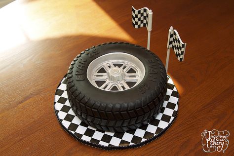 Motorbike Cake, Tire Cake, Motorcycle Cake, Race Car Cakes, Wheel Cake, Bike Cakes, Dad Birthday Cakes, Cake For Husband, Cake Birthday Cake