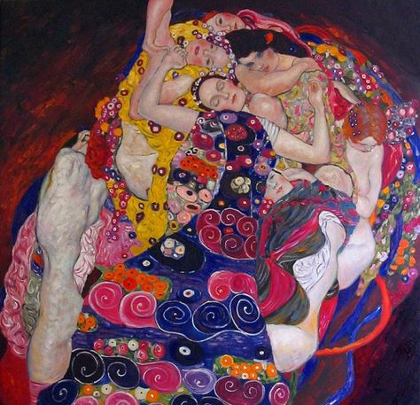 Alien Observer, Art Klimt, Gustav Klimt Art, Klimt Paintings, Klimt Art, Arte Grunge, Arte Inspo, The Kiss, Black Mamba