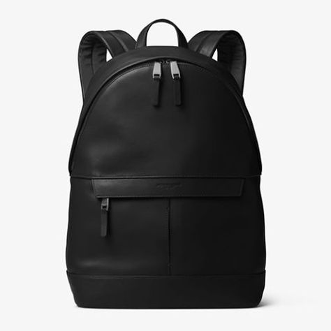 Forget the lame backpack of your school days. The easy-to-carry style has been seriously updated for the modern man. Now, backpacks have the sleek and stylish details you used to only find in briefcases and messenger bags. Back up your dapper duds with smart backpacks that go from your boardroom best to Sunday-funday attire with ease. Lead the style pack with these best backpacks for men. Cool Backpacks For Men, Trendy Travel Bags, Backpacks Black, Men's Backpacks, Michael Kors Backpack, Travel Clothes Women, Mens Travel, Black Leather Backpack, Men's Bags