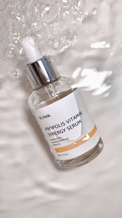 Skin care, Iunik propolis vitamin synergy serum Aesthetic Serum Bottle, Serums Aesthetic, Aesthetic Serum, Serum Bottle, Aesthetic Photo, Vitamins, Serum, Perfume Bottles, Skin Care