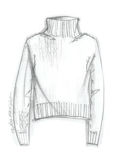 Erika Knight Maxi Wool Chunky Sweater Industrial Revolution Fashion, Sweater Sketch, Simple Sweater Pattern, Easy Sweater Knitting Patterns, Ladies Knitting Patterns, Simple Sweater, Crochet Basket Pattern Free, Simple Sweaters, Knit Art