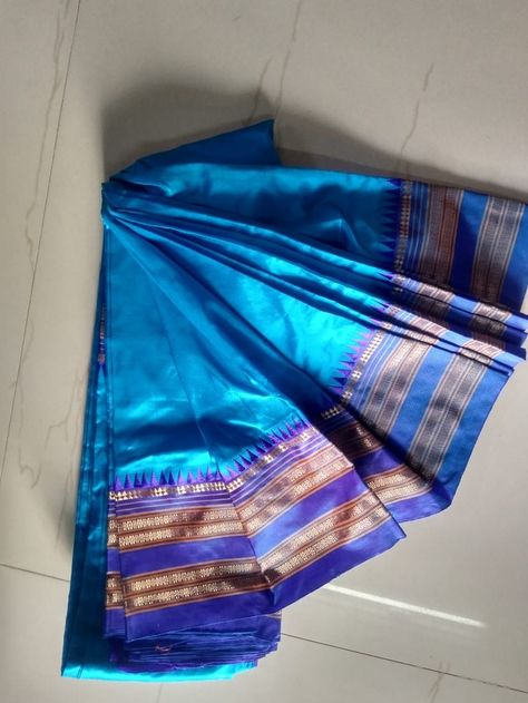 Narayanpet Sarees, Blue Color Saree, Ethnic Sarees, Pure Silk Saree, Saree Online, Pure Silk Sarees, Saree Collection, Sarees Online, Cotton Saree