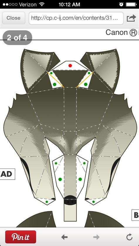 Wolf mask template, large Wolf Therian Mask Template, Wolf Mask Template, Paper Mask Diy, Paper Mask Template, Skull Template, Cardboard Mask, Wolf Skull, Wolf Costume, Wolf Mask