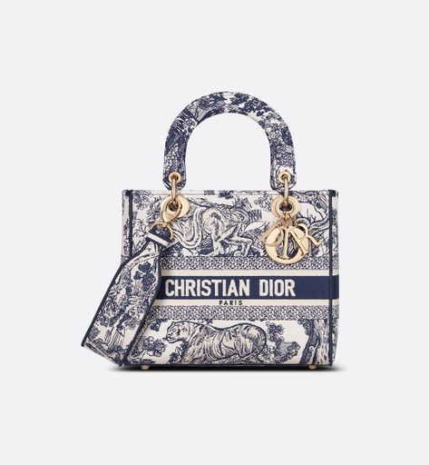 Lady D Lite Bag, Christian Dior Paris, Blue Toile, Womens Designer Bags, Christian Dior Couture, The Lady, Lady Dior Bag, Office Fashion, Arm Candy